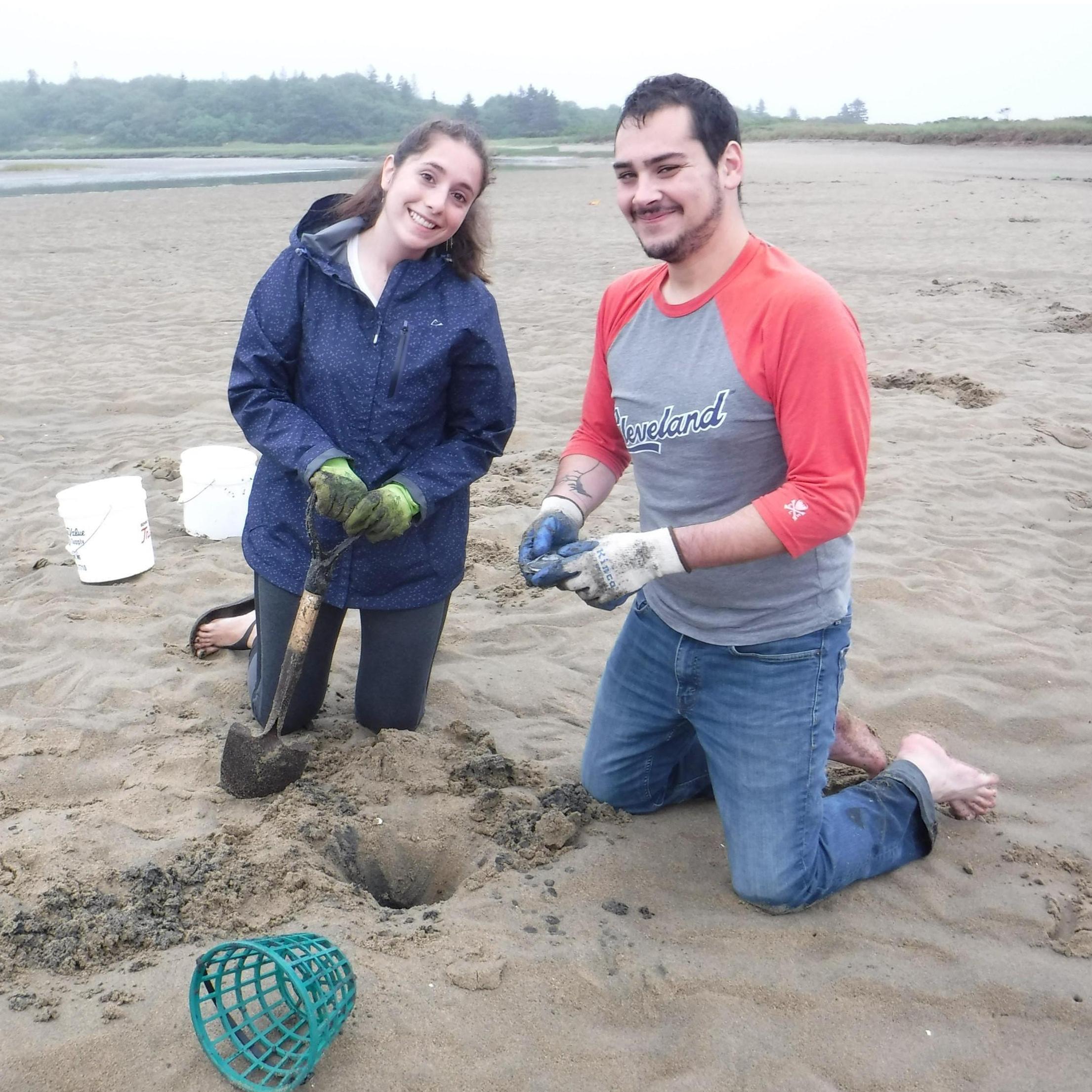Have you ever been clamming? It's one of Sara and Alex's favorite things to do when in Maine!