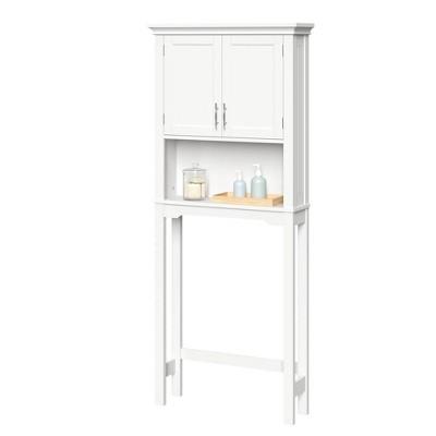 Over The Toilet Etagere White