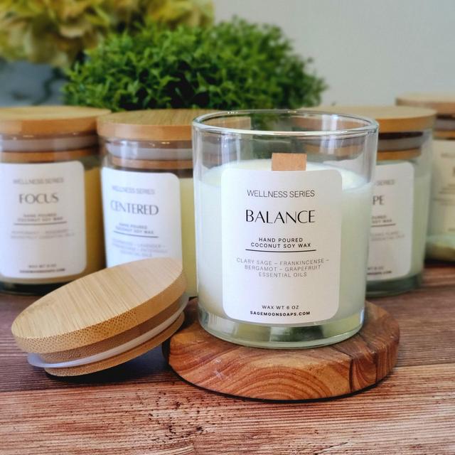 3 Candle Gift Sets, Aromatherapy Balance,...
