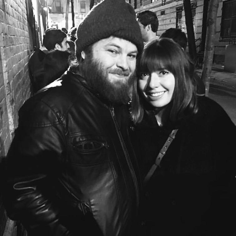 One of our first weekends living in New York.
Outside the Comedy Cellar, 2017.