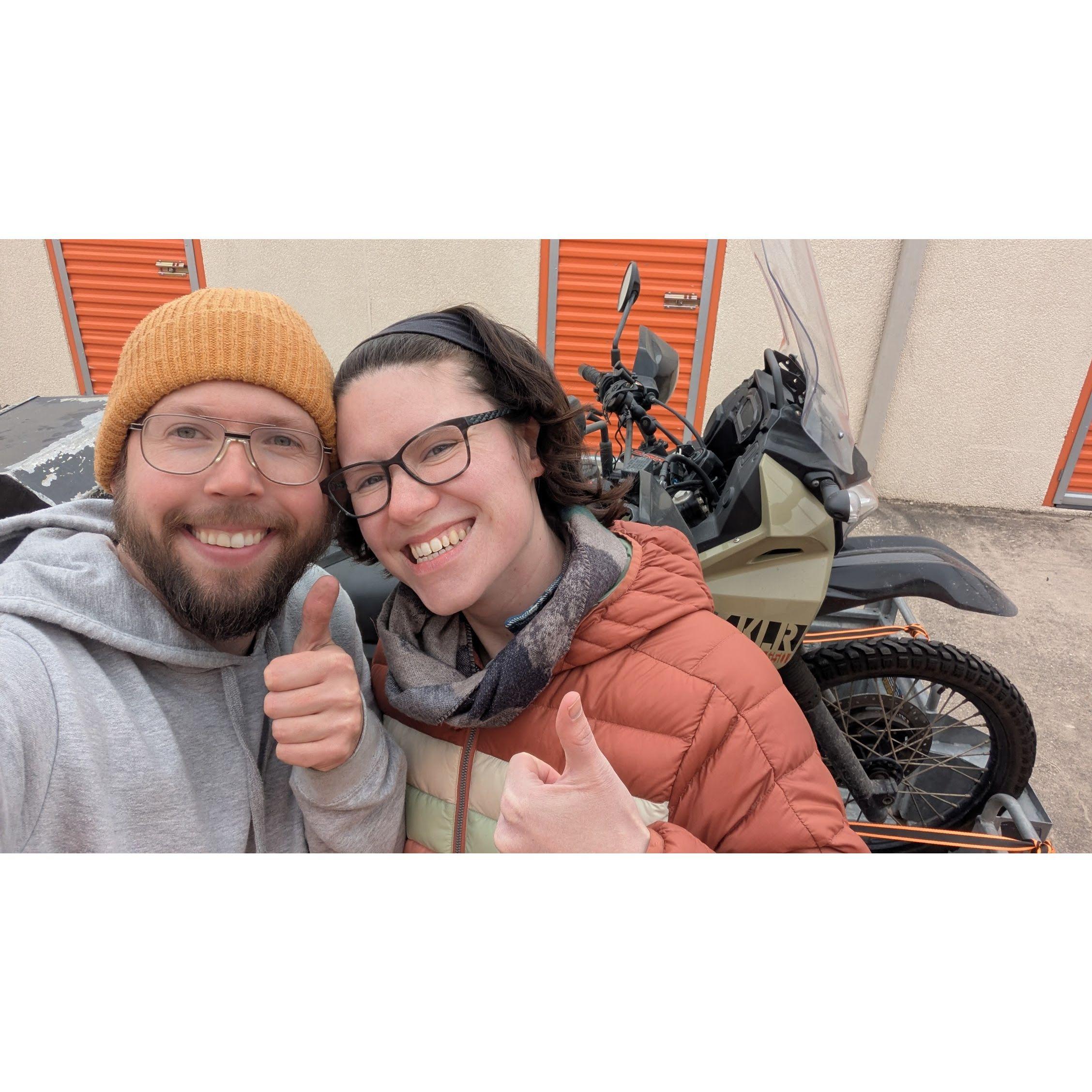 A successful moto-pickup mission in Texas!