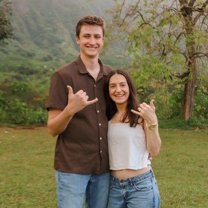 Shaka! We're engaged