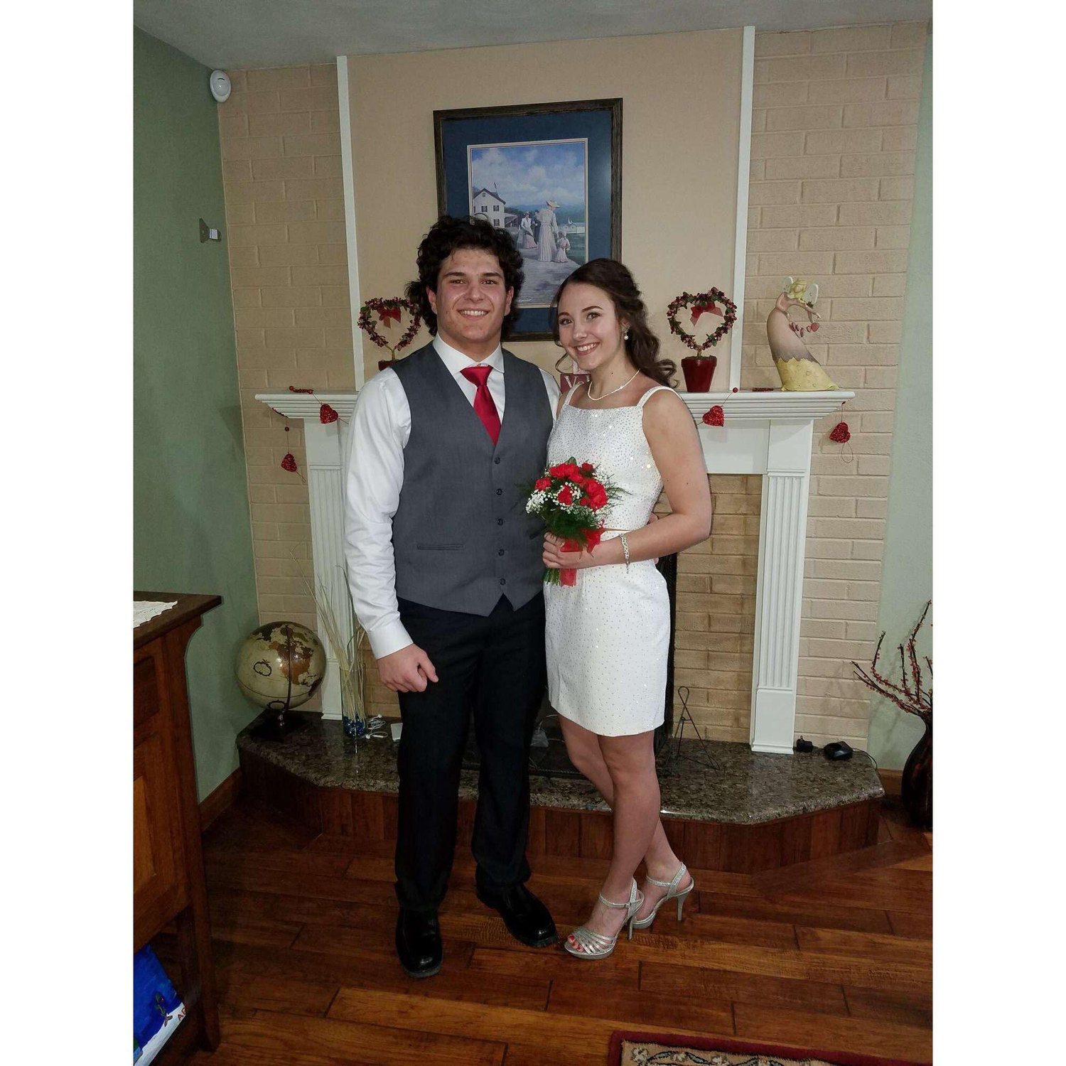 Our first school dance together. Snowball 2/04/2018
