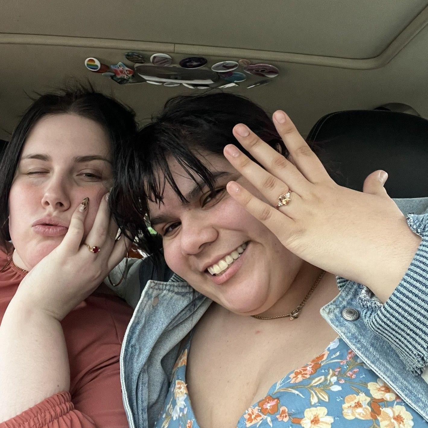 Just after Lyvia proposed to Killian!