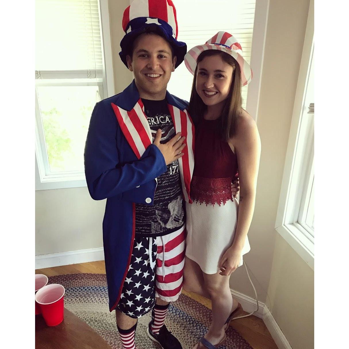 Pledging our allegiance!