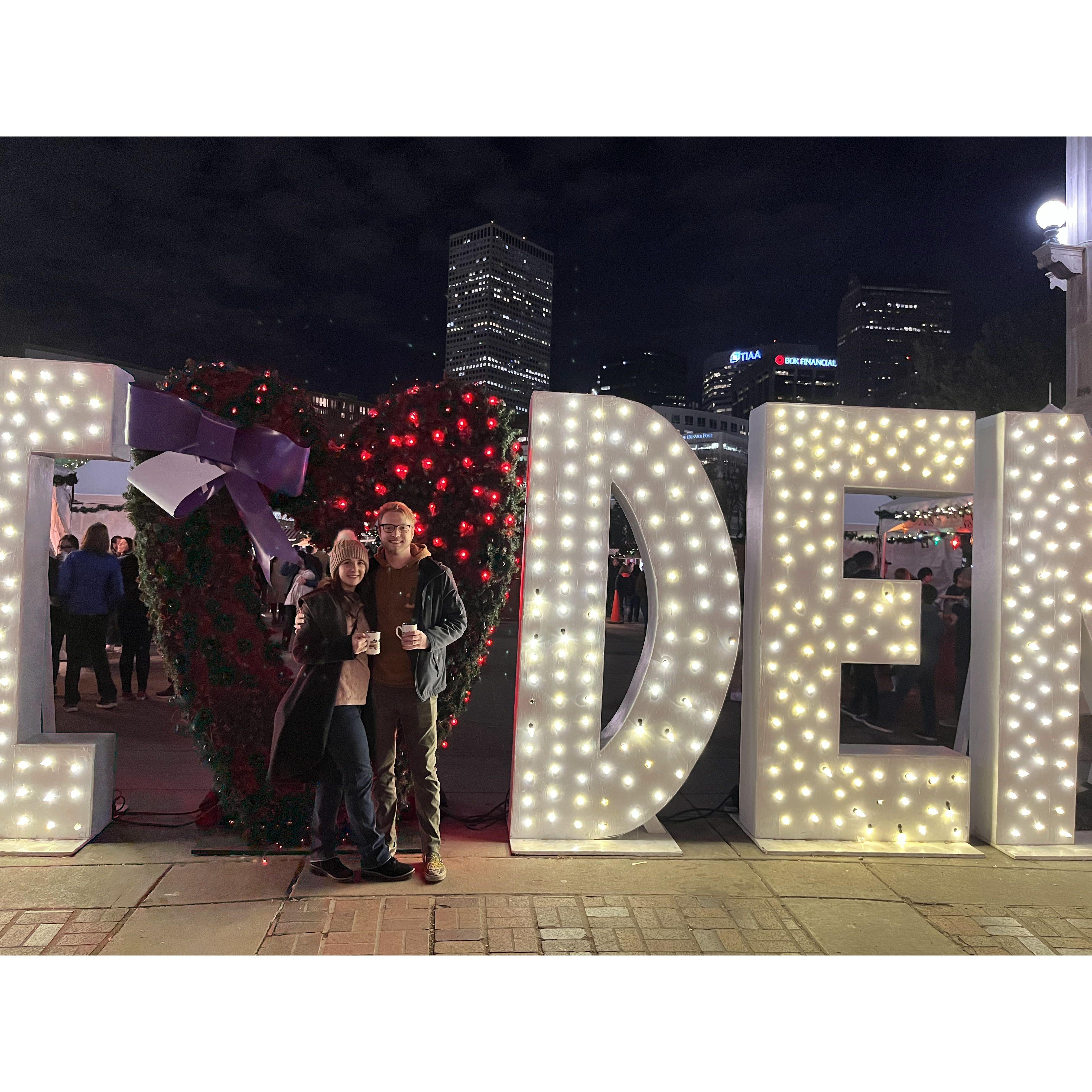 We love to celebrate the holidays with festivals in the area!