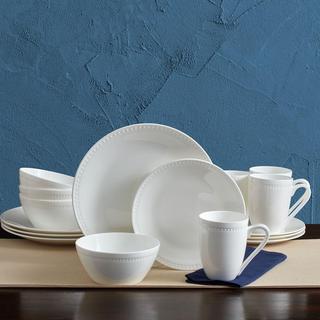 16-Piece Loria Dinnerware Set, Service for 4