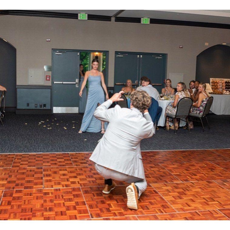 Celebrating Chance and Jordan's wedding day with them in 2022.