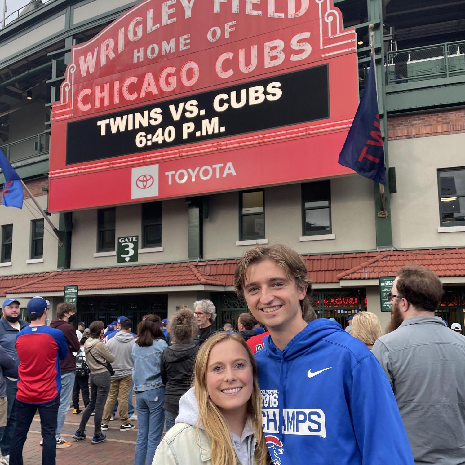 One of our favorite places to go, Go Cubs Go!