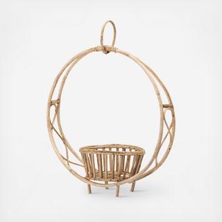 Rattan Sitting Plant Stand