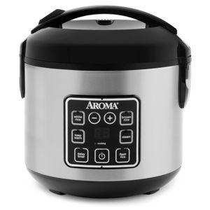 AROMA Digital Rice Cooker (8-Cup Cooked/2 Qt)