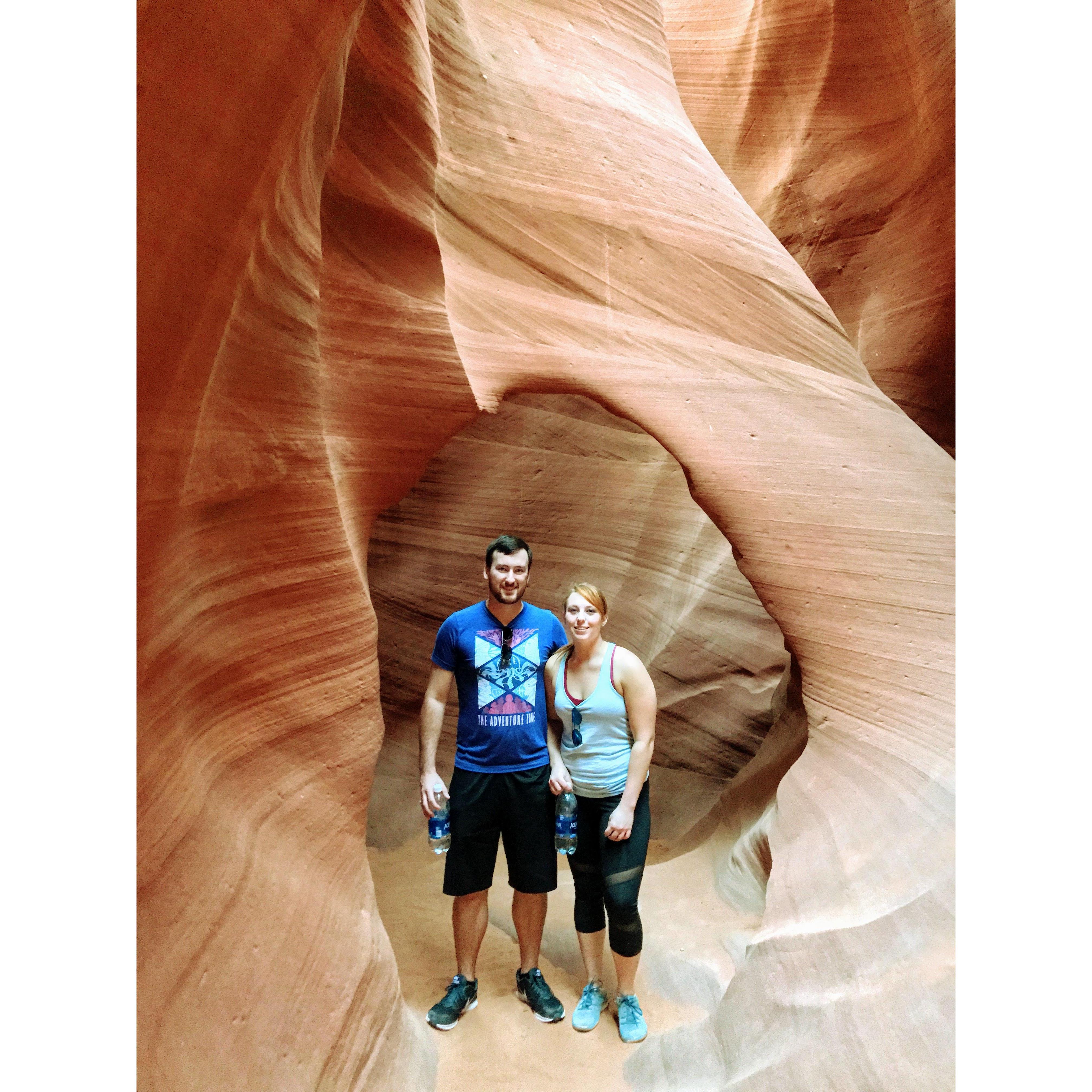 Exploring Antelope Canyon