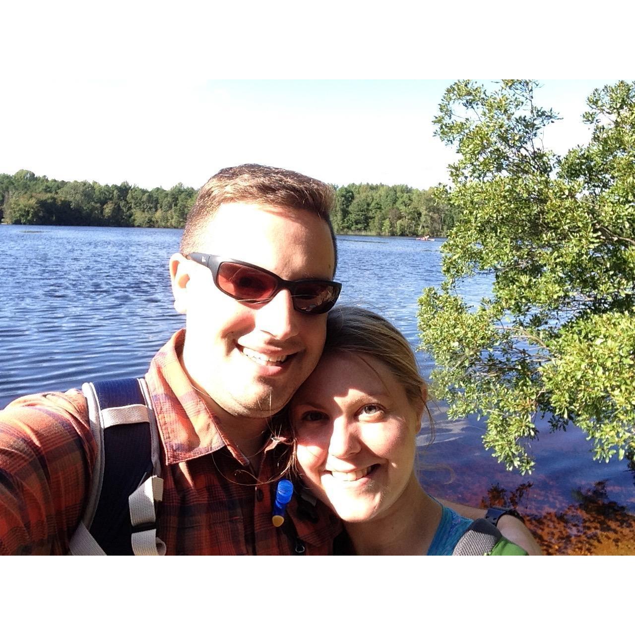 One of our many hikes around Medford and South Jersey