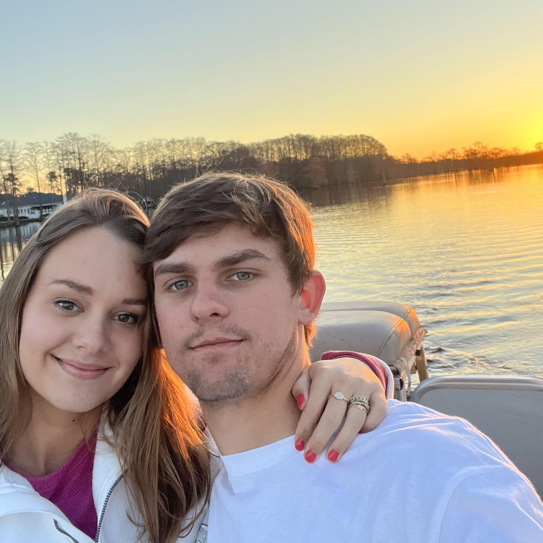 Sunset Boat Ride in JoCo