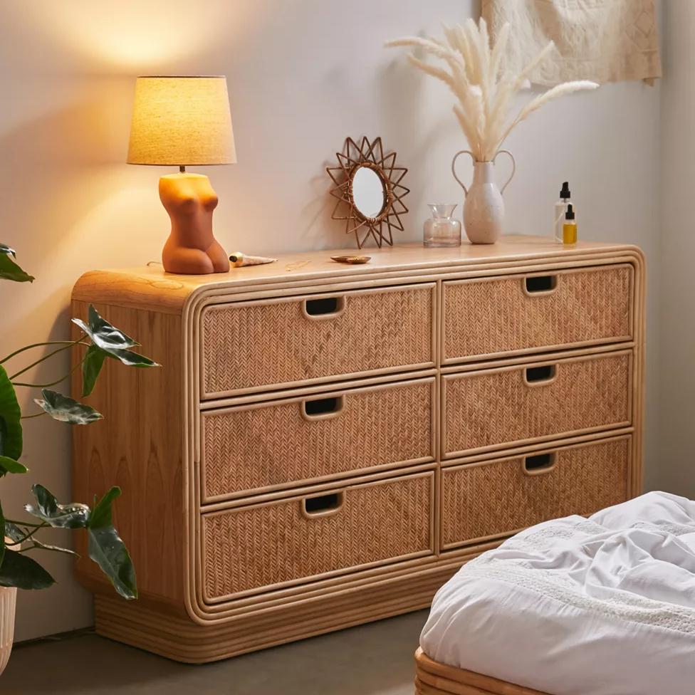 Ria 6-Drawer Dresser