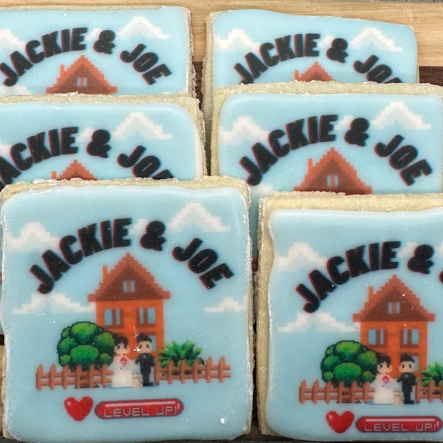 Awesome cookies from Jackie's sister, Erin!