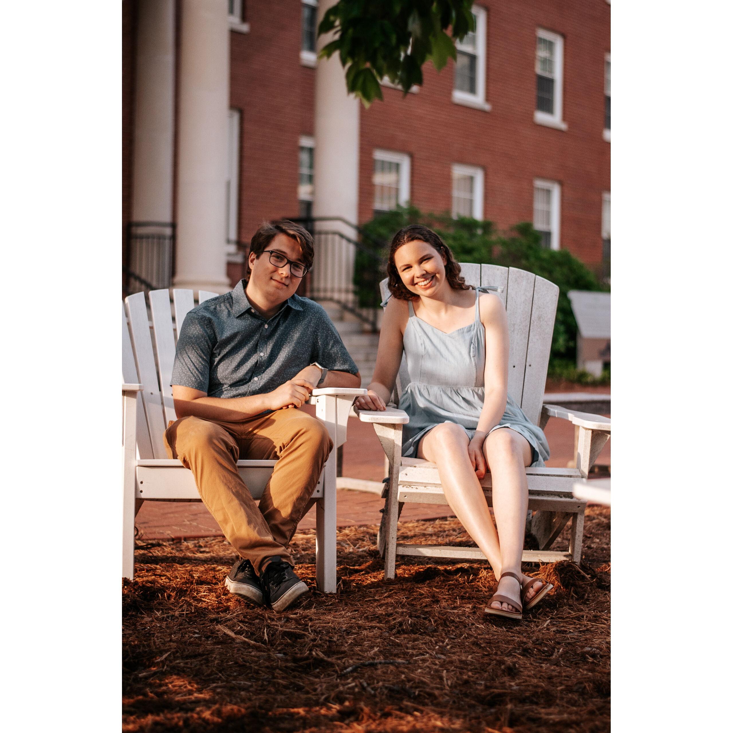 At UMW where we first met.