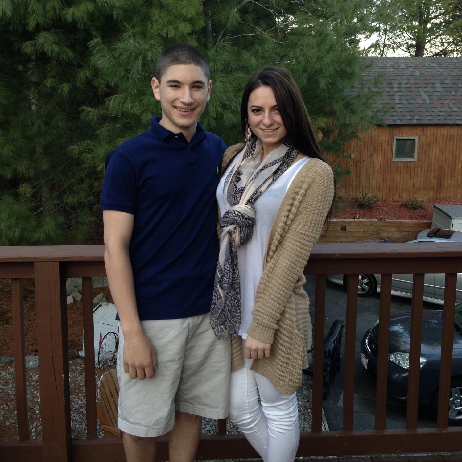 One of our 1st photos together— 2014