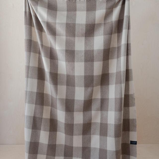 Recycled Wool Blanket in Jacob Tartan