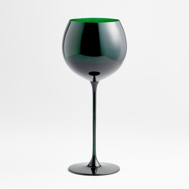 Camille Green Long-Stem Red Wine Glass