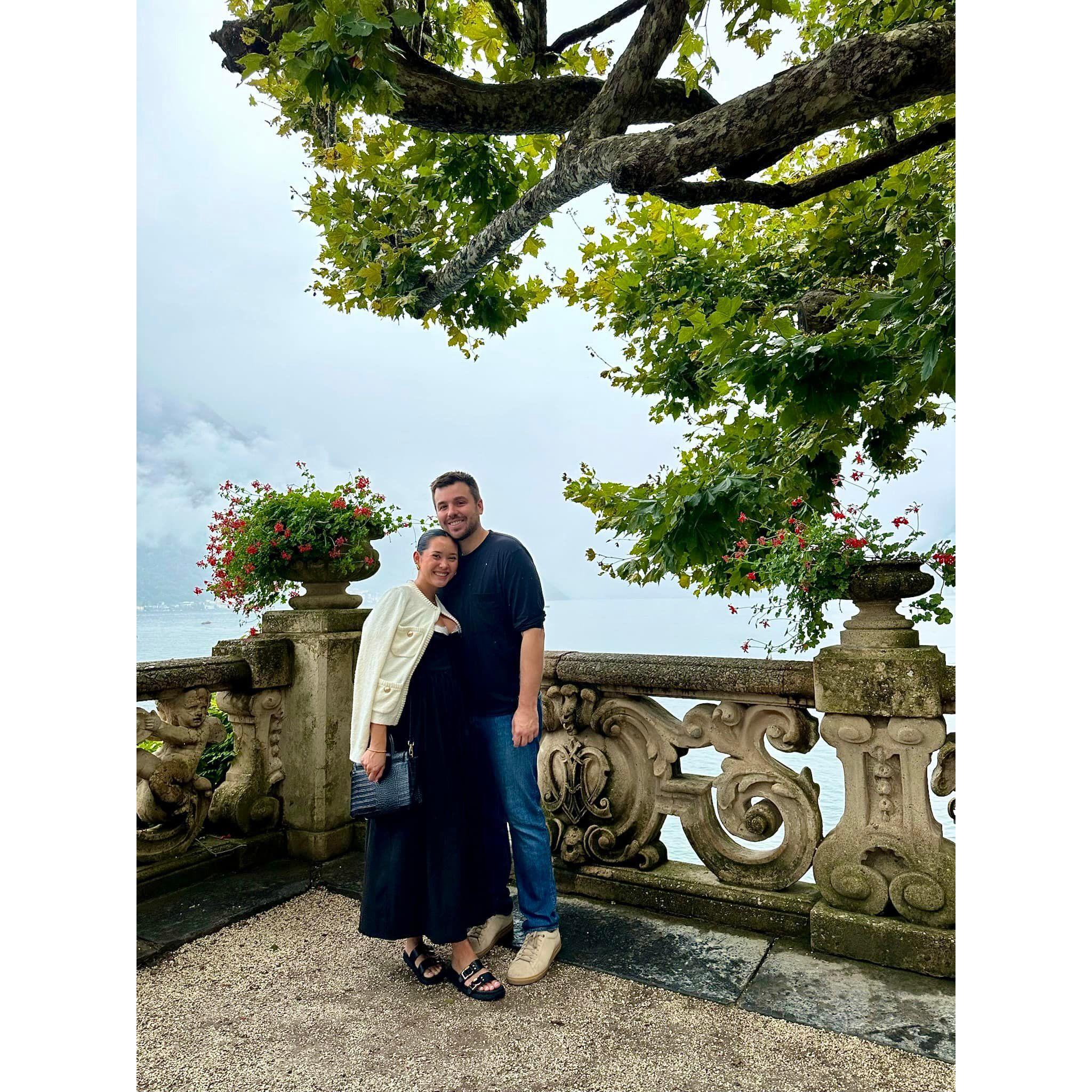 Lake Como Villa hoppin