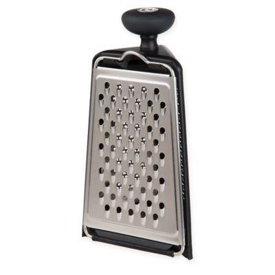 PL8 3-Sided Tower Grater in Black