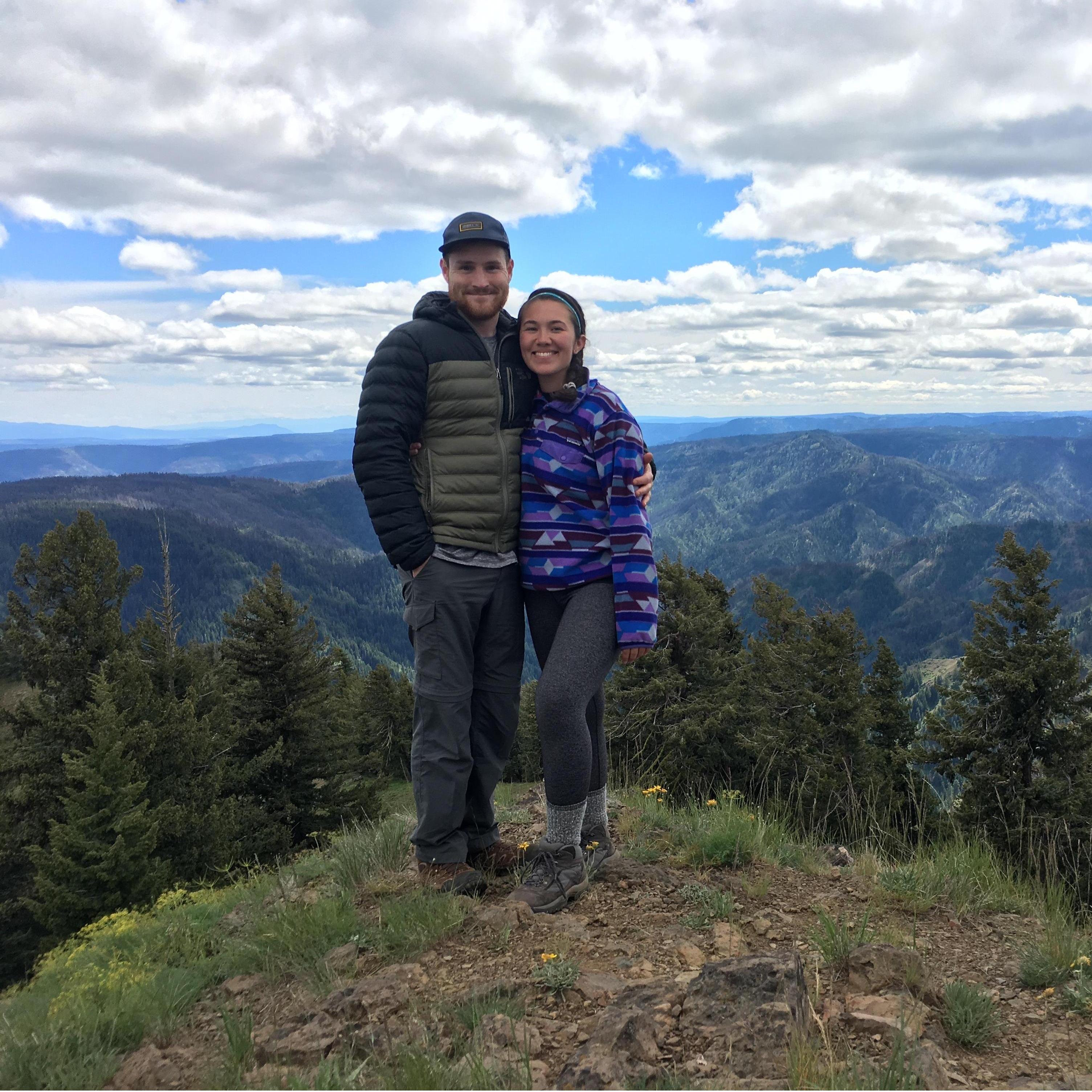 Backpacking in the Umatilla National Forest.