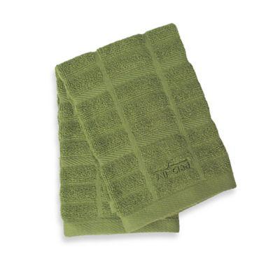 All-Clad Solid Dish Cloths in Sage (Set of 2)