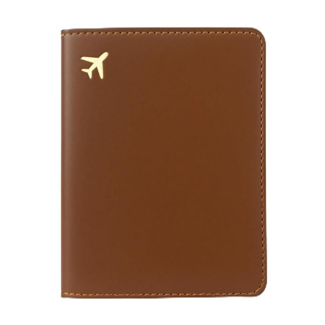 toTravelGear PU Leather Passport Holder Covers Case, Waterproof Rfid Blocking Travel Wallet Passport Holder(Espresso Brown)