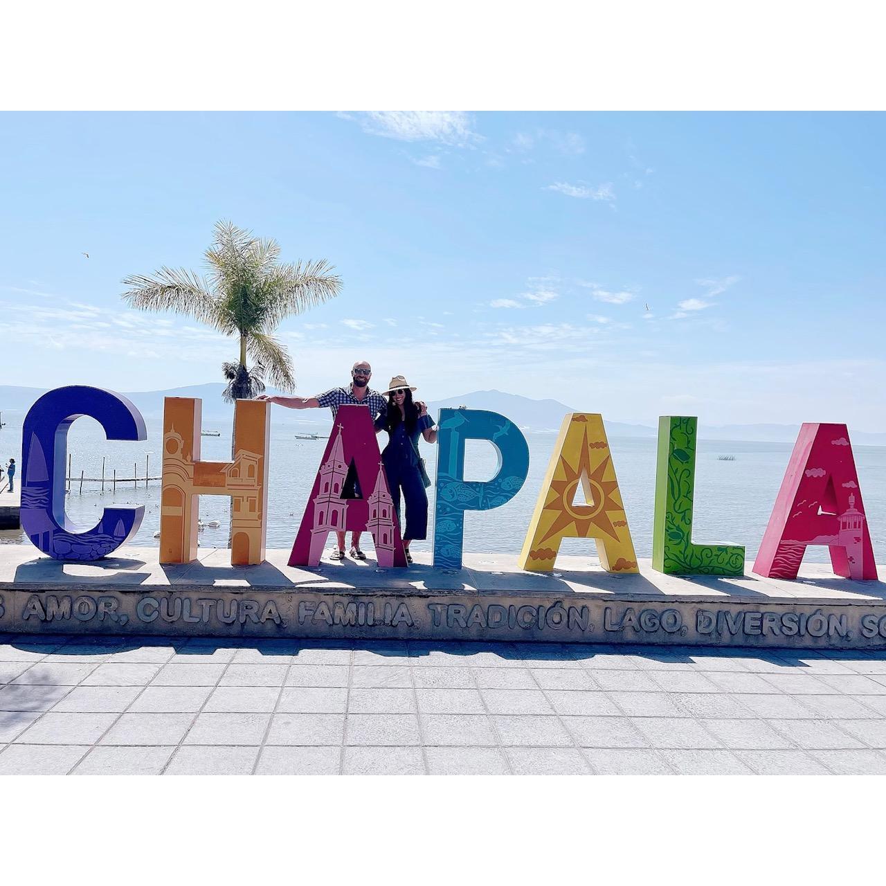 Spending time with Bailey's family in Chapala, Mexico