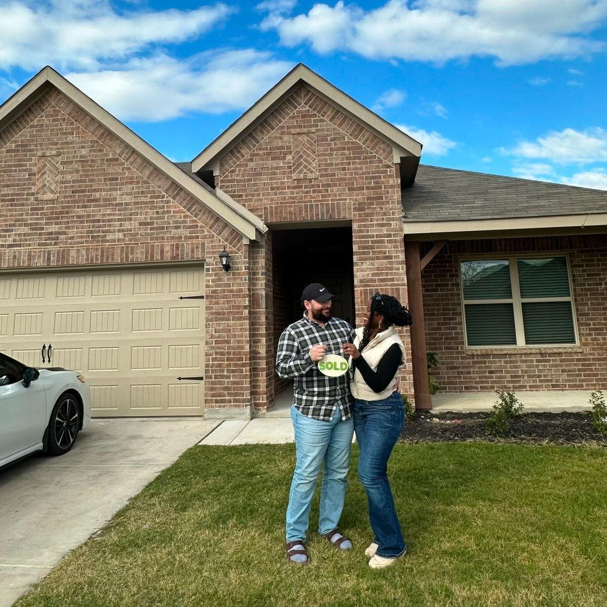 When we purchased our first home together!