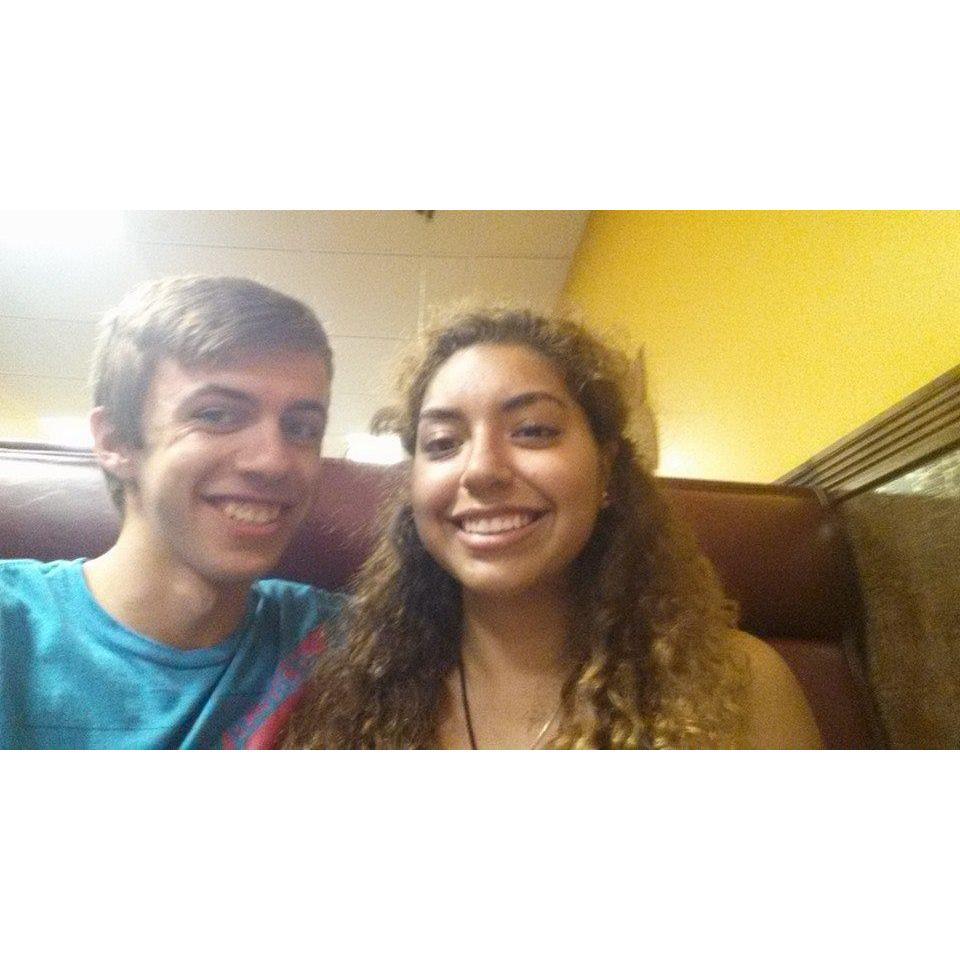 First date together c: Fun Fact: This was technically our second date, our very first date was with Aaron's mom as she was excited to meet Nathalie!