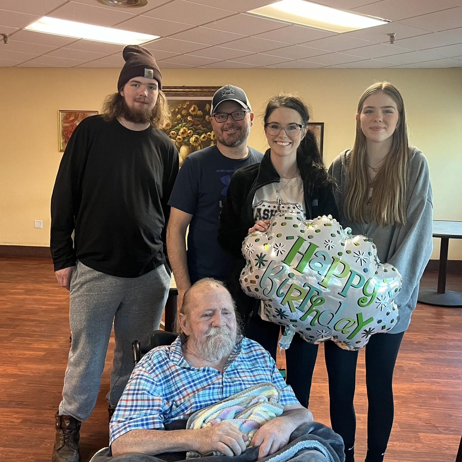 Papa Paul’s last birthday before he past. So glad he got to meet Scott. 🤍🙏🏻