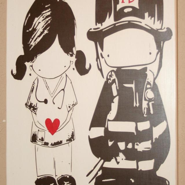 Firefighter Wedding Gift for Firefighter...
