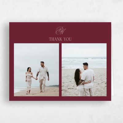 Wine, Red Wedding Thank You - Kennedy Multiphoto