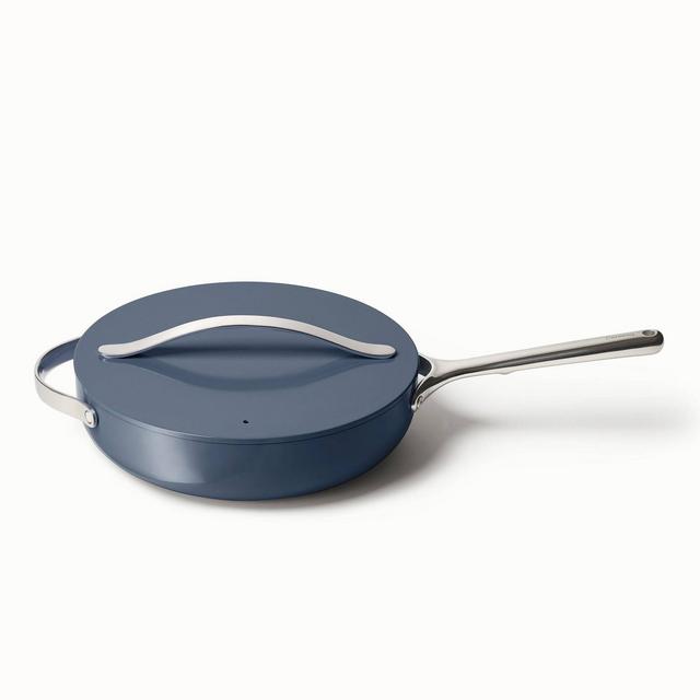 Caraway Home 4.5qt Saute Pan with Lid Navy