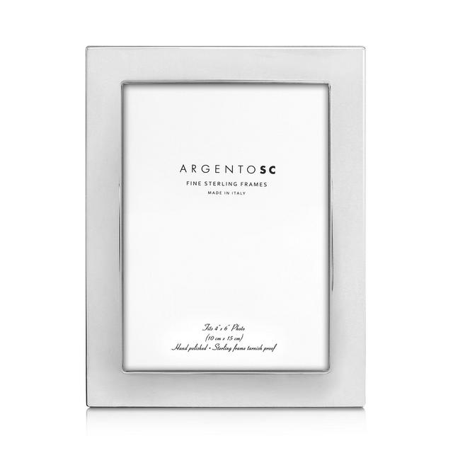 Argento SC Castell Sterling Silver 4" x 6" Picture Frame