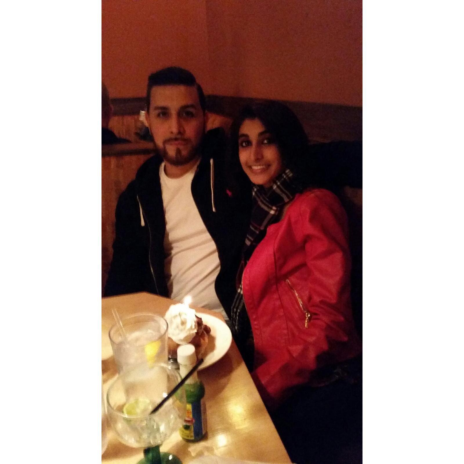 One of our earliest pictures together!