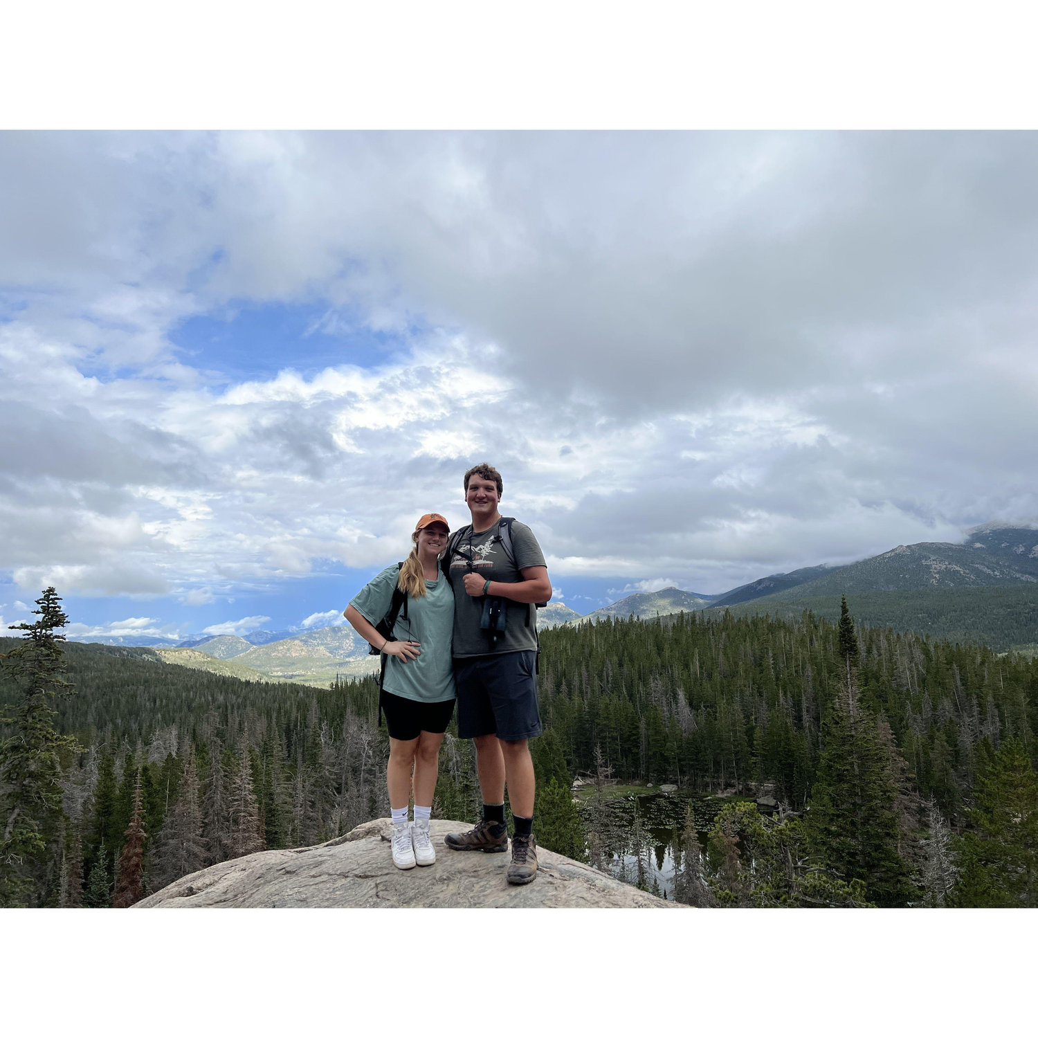 Our first hike in Colorado!