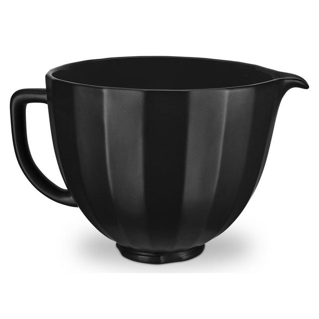 KitchenAid® 5 Quart Black Shell Ceramic Bowl