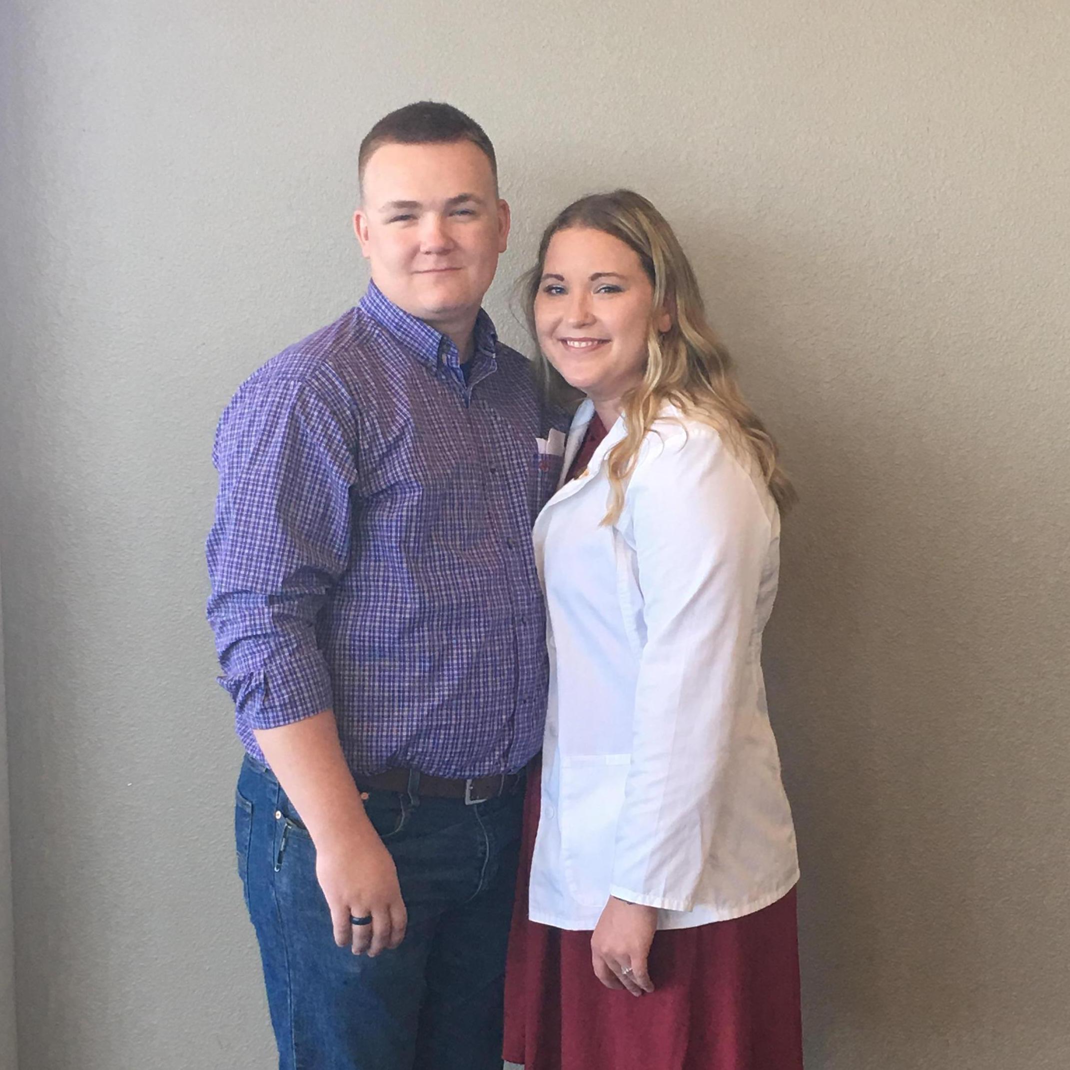Ari's LPN pinning ceremony, July 2019