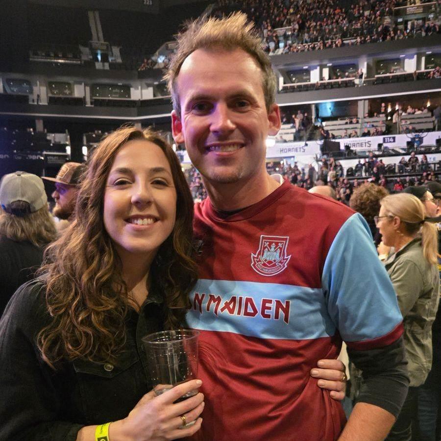 Josee's first Iron Maiden Concert