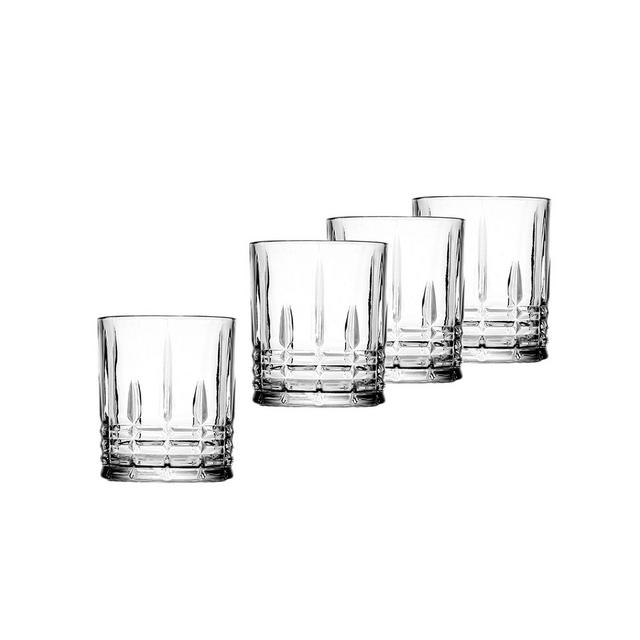 Godinger Royce Double Old-Fashioned Glasses Set, 4 Pieces