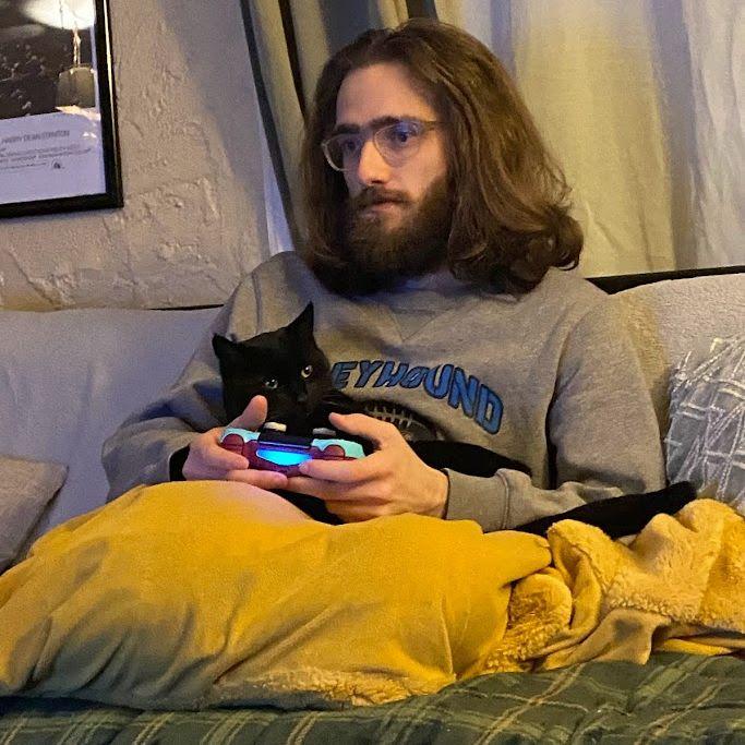 December 2021 - Slim joined the pack, and made himself right at home