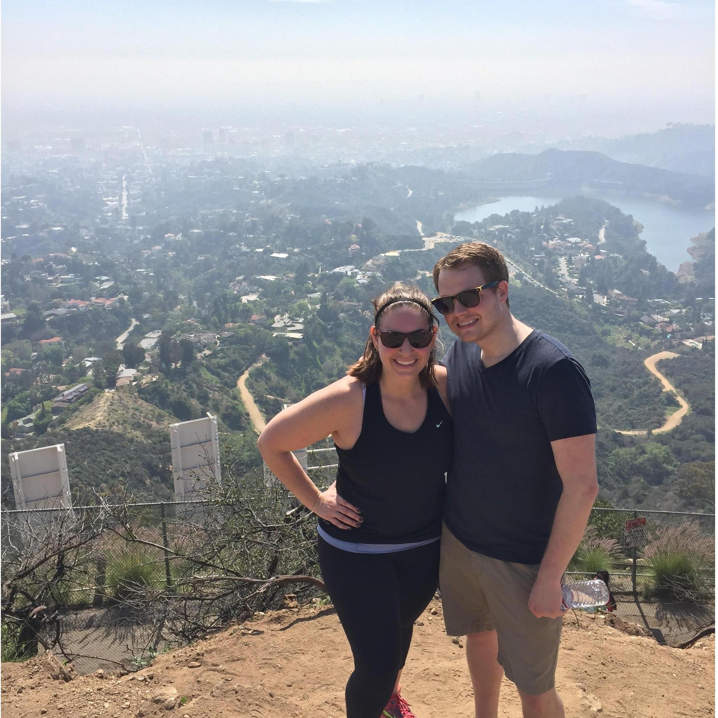 Hollywood Sign Hike (Feb 2016)