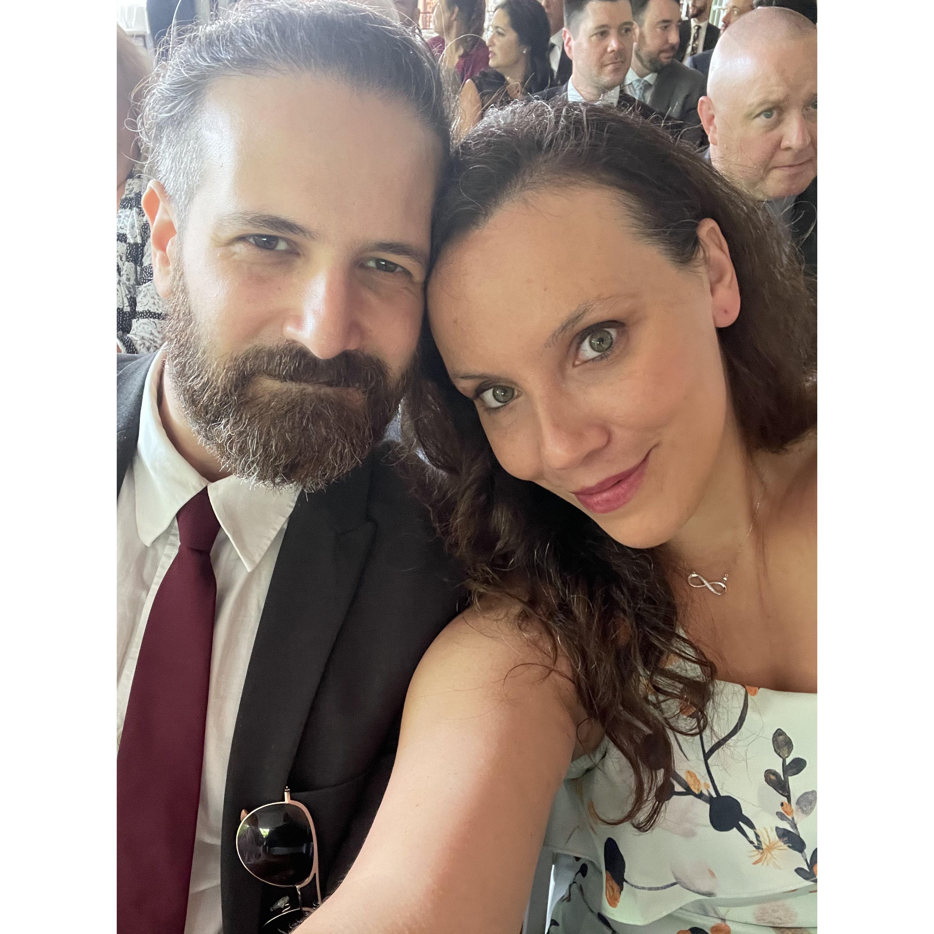 At our friend's Ashley & Lee Benedict's Wedding - June, 2021