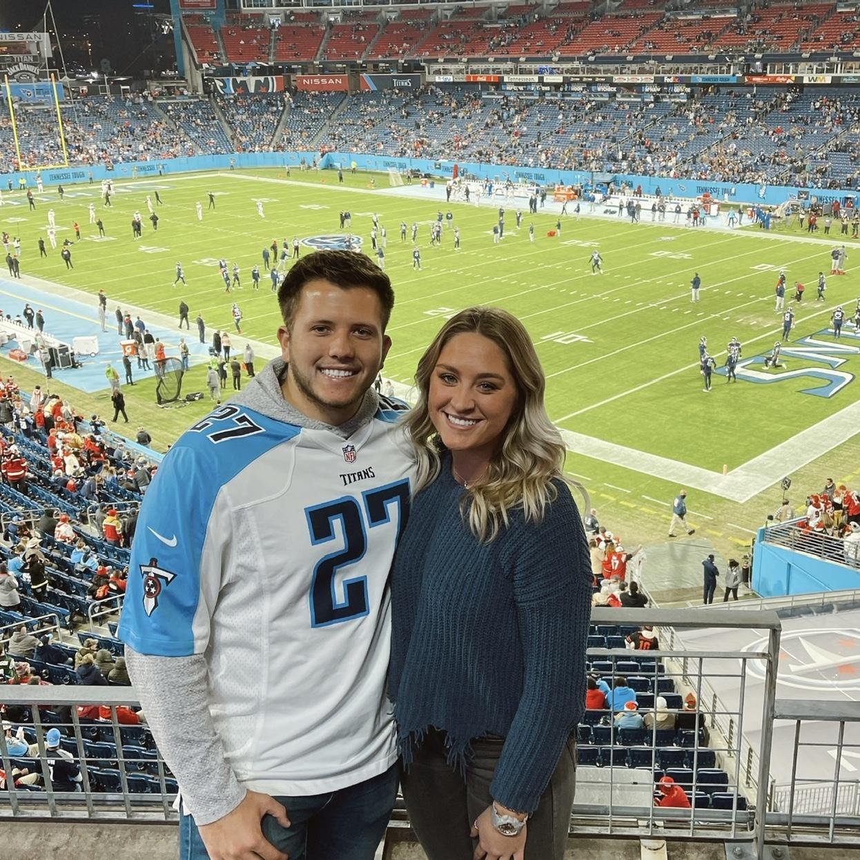 First Titan's game together.