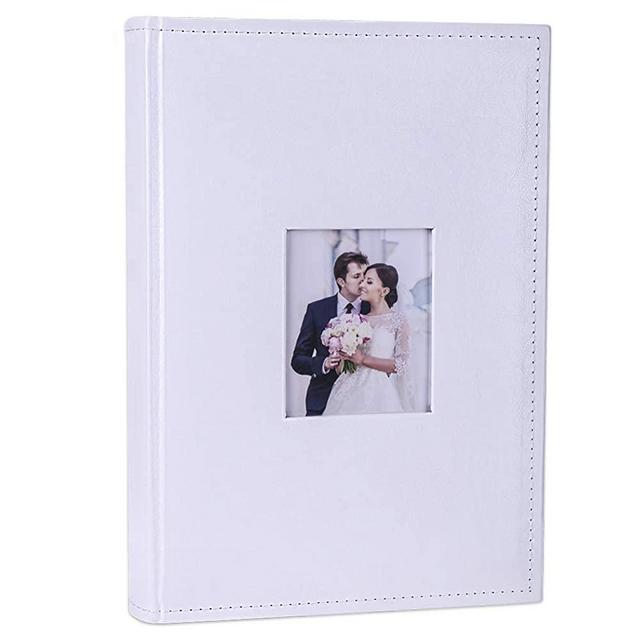 FaCraft Wedding Photo Album 4x6 300 Photos for Bridal Shower Gifts