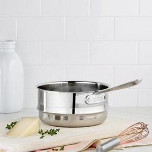 All-Clad - Stainless Steel 3 Qt. Double Boiler Insert