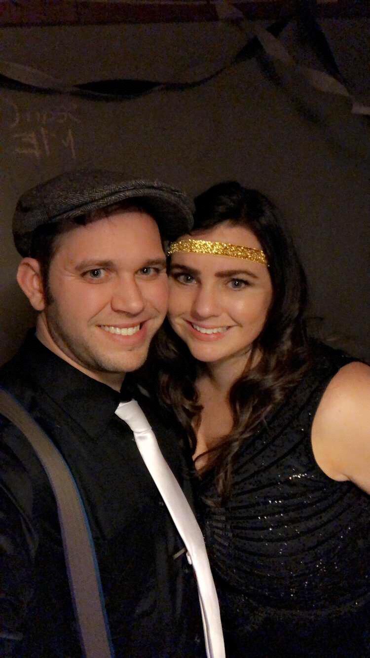 Looking dapper ringing in the new year 2018ish